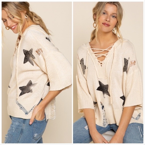 POL Star Spangled Stars Transitional Top - Picture 13 of 16